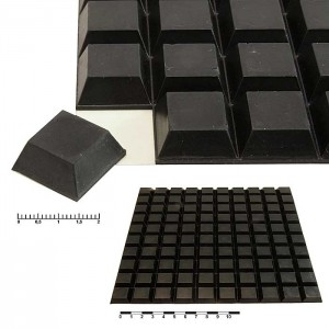 Ножка приборная SF-006 (20.5x14x7.6mm) RUICHI