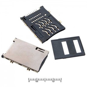 Держатель SIM и карт памяти SIP-8P RUICHI
