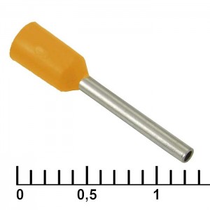 Наконечник на кабель DN00510 orange (1x10mm) RUICHI