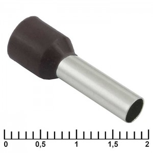 Наконечник на кабель DN06012 black (3.5x12mm) RUICHI
