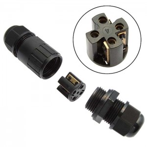 Герметичный разъем SZC-4-M20 (d=4-7mm) IP68 250V/10A SZC