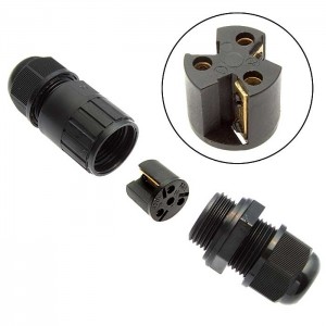 Герметичный разъем SZC-3-M20 (d=4-7mm) IP68 250V/10A SZC