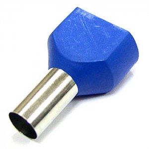 Наконечник на кабель DTE16014 blue (5.8x14mm)  RUICHI