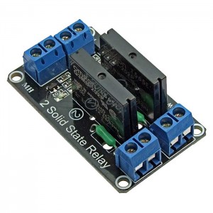 Электронный модуль 2-CH 5V Solid-state Relay(Red) RUICHI