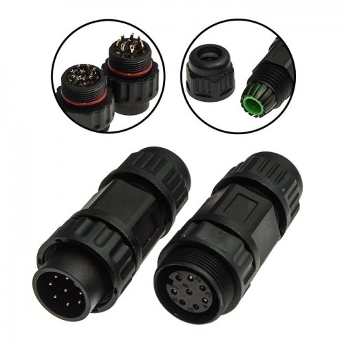 Герметичный разъем SZC-260 8pin (IP68) SZC