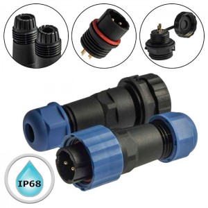 Герметичный разъем SZC16 2P-F-M SZC
