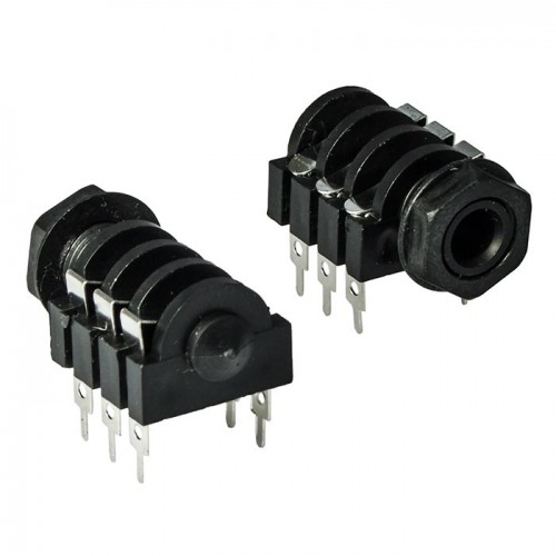Аудио разъем SZC-0085 stereo 6.3 mm SZC