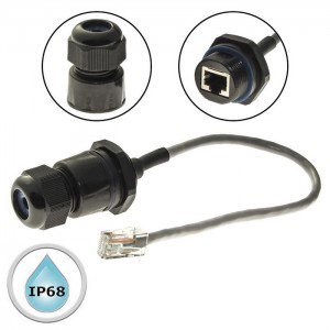 Герметичный разъем RJ45M25L25-5A SZC