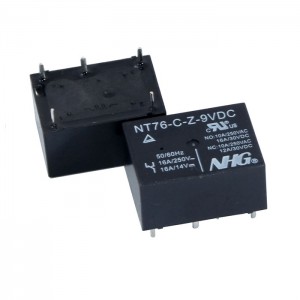 Электромагнитное реле NT76-C-Z-DC9V-0.45W FORWARD FORWARD