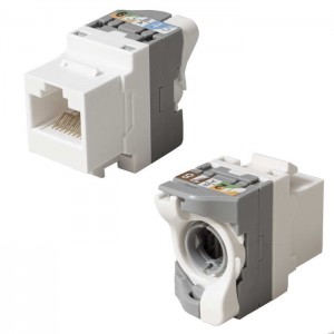 Модуль Keystone Jack RH-RJ45U5E/180WB RUICHI