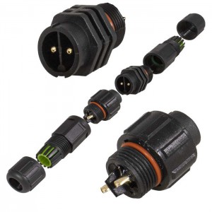 Герметичный разъем SZC-280 2pin (IP68) SZC