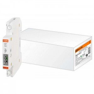 Лампа сигнальна ЛСК-47 зеленая (LED) AC/DC TDM