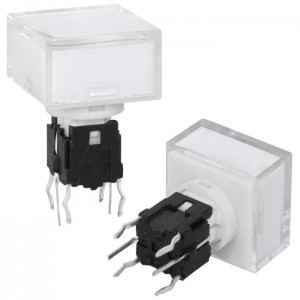Миниатюрная кнопка TS5-6TG-11S LED RUICHI