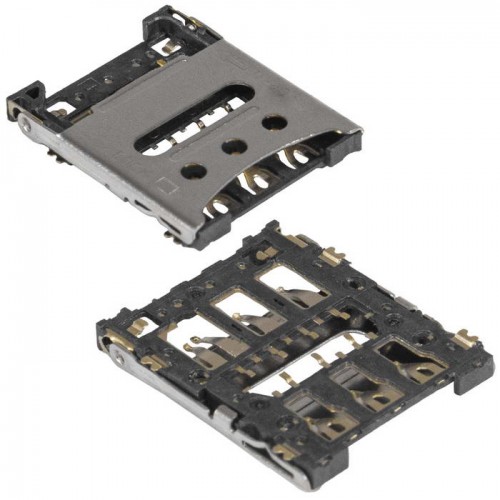 Держатель SIM и карт памяти MUP-C783 6pin 1.35H RUICHI