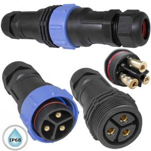 Герметичный разъем SZC-450-3P IP68 (250V 52A) SZC