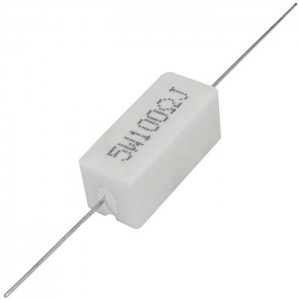 Мощный постоянный резистор RX27-1 100 Ом 5W 5% / SQP5 RUICHI