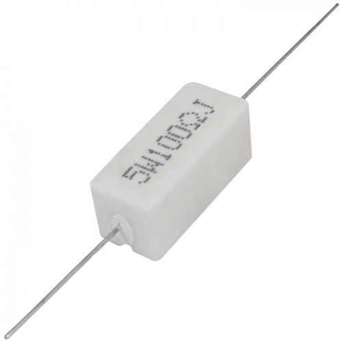 Мощный постоянный резистор RX27-1 100 Ом 5W 5% / SQP5 RUICHI