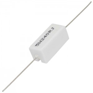 Мощный постоянный резистор RX27-1 240 Ом 5W 5% / SQP5 RUICHI