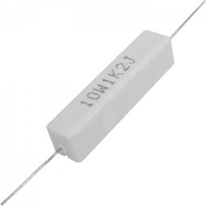 Мощный постоянный резистор RX27-1 1.2 кОм 10W 5% / SQP10 RUICHI