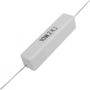 Мощный постоянный резистор RX27-1 2 кОм 10W 5% / SQP10 RUICHI