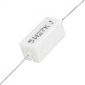 Мощный постоянный резистор RX27-1 27 кОм 5W 5% / SQP5 RUICHI