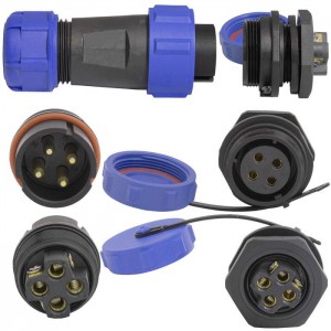 Герметичный разъем SP20B-4P-M-FB RUICHI