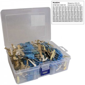 Постоянный резистор до 2 вт KIT-MF-200-1-0650-130 RUICHI