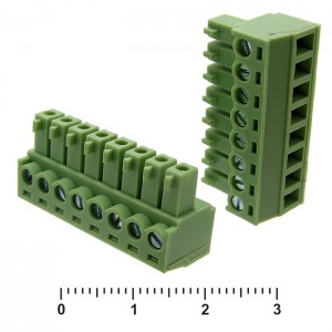 Клеммник разрывной XY2500F-C-8 (3.81mm) SZC