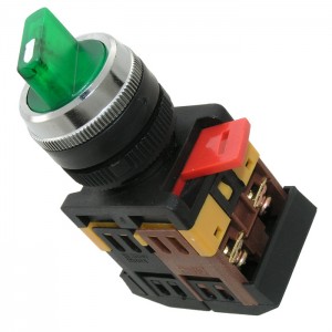 Поворотный переключатель 3SA12-22E-11XD/21 green RUICHI